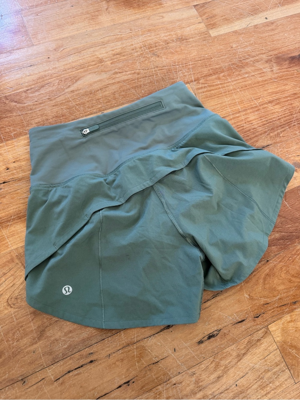 lululemon athletica Olive Green Athletic Shorts